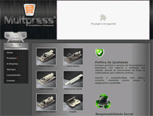 Tablet Screenshot of multpress.com.br
